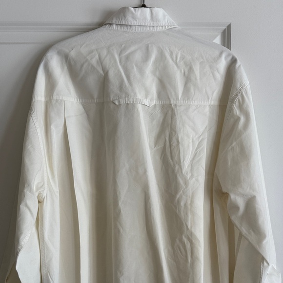 Citizens Of Humanity Cream Button Down Shirt - Picture 12 of 12